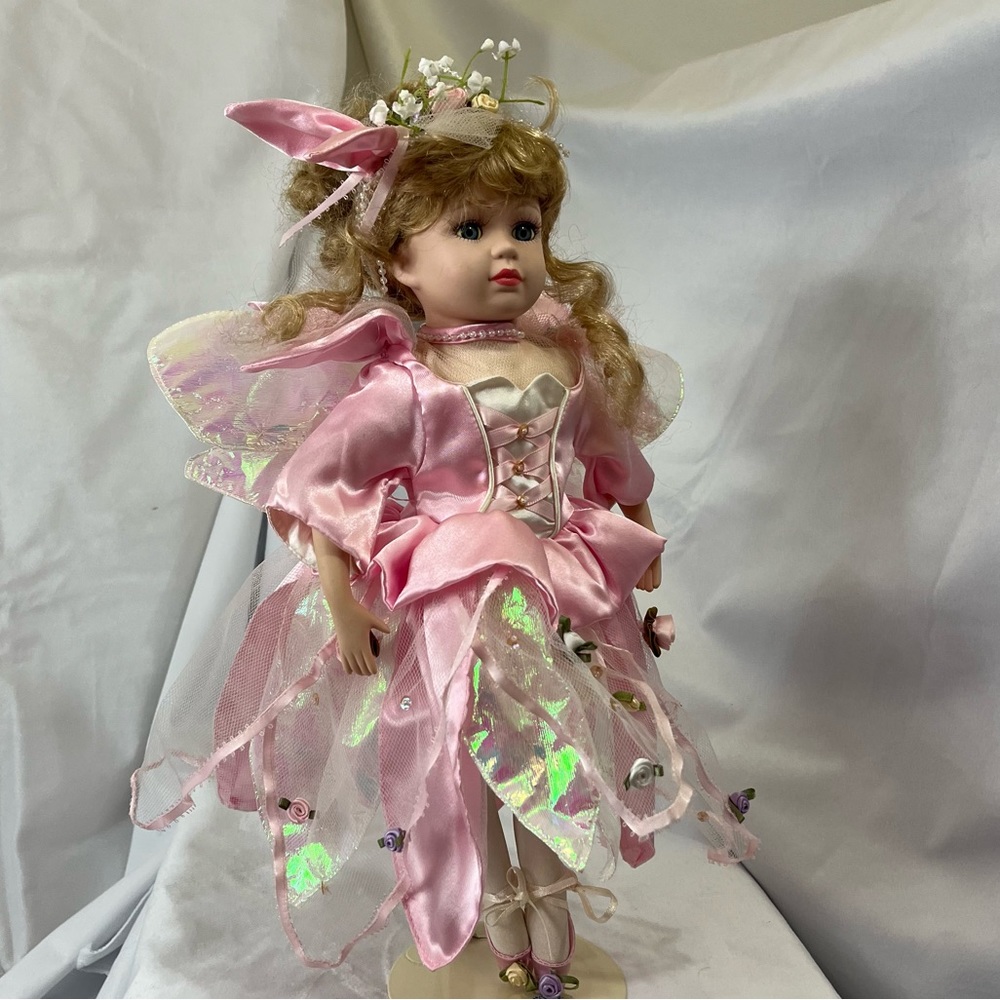 The Brass Key, Fairy Princess/ Ballerina  Porcelain Doll 16in - Picture 6 of 10